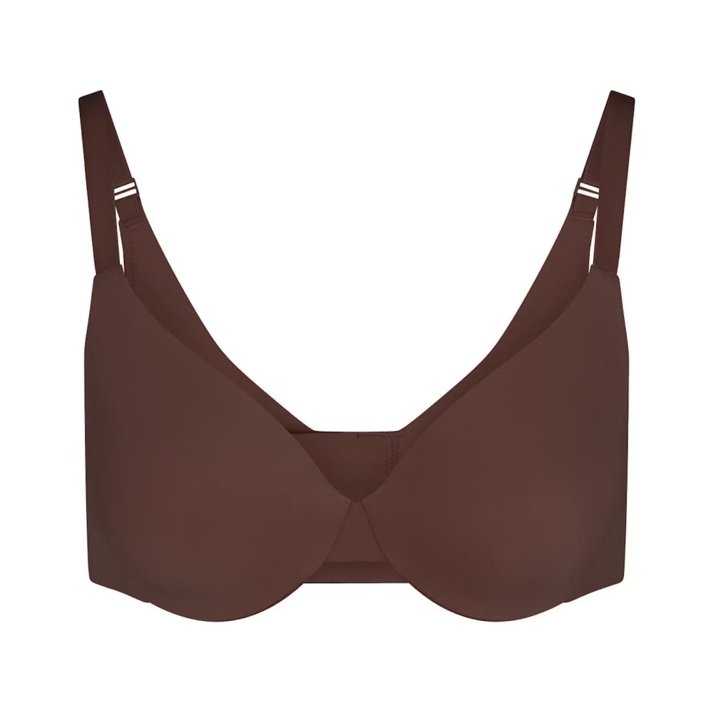045 NWT SKIMS Full Coverage Bra - Color Cocoa - Size 44DD